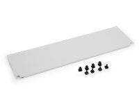 Triton 19" 1HE Blindplatte, lichtgrau