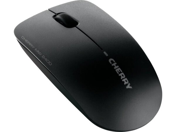 CHERRY MW 2400 Kabellose Maus, Schwarz, USB
