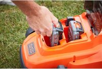 Black+Decker BL 2018, Li-Ion Akku 18V 2.0Ah, schwarz orange