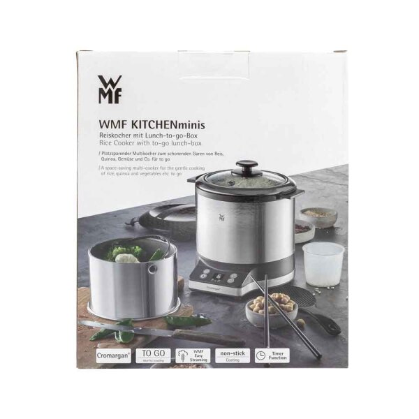 WMF 0415260011 KÜCHENminis Reiskocher mit Lunch-to-go-Box
