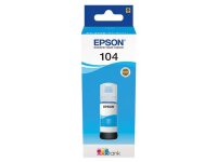Epson 104 EcoTank Cyan ink bottle