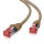 helos Patchkabel Cat 6 S/FTP RJ45 braun 3m AWG27/7 LSZH GHMT
