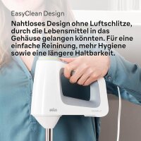 Braun MultiMix Handmixer HM 5137, 750 Watt - Weiß