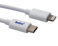 helos USB-C zu Lightning-Kabel, MFI-zertifiziert, 1,0m,...