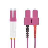 helos LWL Patchkabel OM4 Duplex 3,0mm LC-SC...