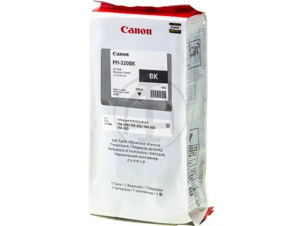 Canon PFI-320BK Druckerpatrone 1 Stück(e) Original Schwarz