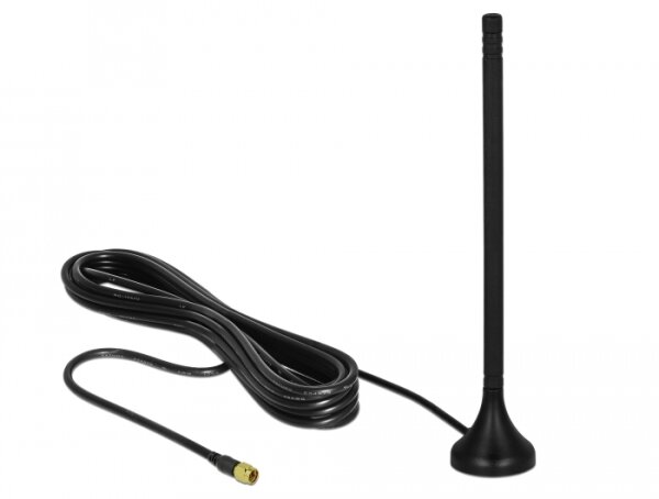 Delock LTE Antenne SMA Stecker 3 - 5 dBi 12,5 cm starr omnidirektional