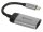 Verbatim 49143 Videokabel-Adapter 0,1 m USB Typ-C HDMI Schwarz, Silber