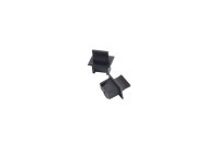 RJ45-Staubschutz/Blindstopfen VPE 100, schwarz
