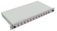 helos LWL 19" Breakoutbox mit 12x LC Duplex...