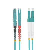 helos LWL Patchkabel OM3 Duplex E2000® (LSH)-LC...