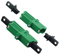 helos LWL Kupplung E2000® APC 8° (LSH) Simplex...