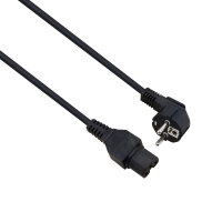 helos Netzanschlusskabel, Schutzkontaktstecker 90°...