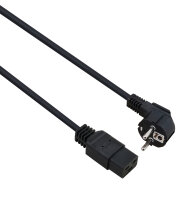 helos Netzanschlusskabel, Schutzkontaktstecker 90°...