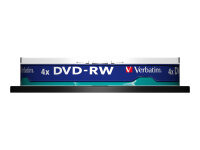 VERBATIM DVD-RW 4.7GB 4x (10) JC