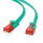 helos Patchkabel Cat 6 Ultraflach U/UTP RJ45 grün 15m AWG32