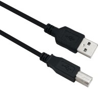 helos Anschlusskabel, USB 2.0 A Stecker/B Stecker, 0,5m,...