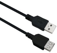 helos Verlängerungskabel, USB 2.0 A Stecker/A...