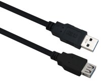 helos Verlängerungskabel, USB 3.0 A Stecker/A...