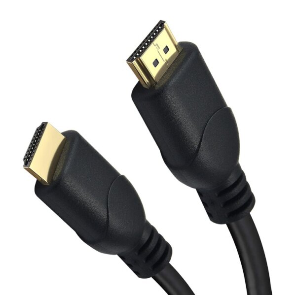 helos Anschlusskabel, HDMI Stecker/Stecker, 4K,10,0m, schwarz