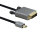 helos Anschlusskabel, mini DisplayPort St./DVI St., PREMIUM, 1,0m, schwarz