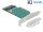 Delock PCI Express x8 Karte zu 2 x intern NVMe M.2 Key M - Bifurcation -
