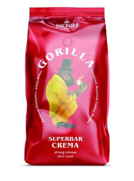 Gorilla Espresso Super Bar Crema 1kg Bohnen