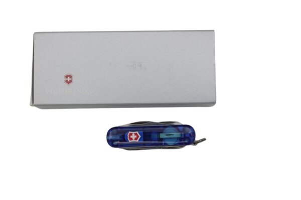 Victorinox V-0.63 66.T2 Taschenmesser Midnite Manager, blau transparent