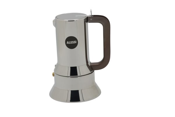 Alessi 9090/6 FM Espressomaschine aus Edelstahl