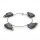 PureLink Adapter Ring Klein - 4x USB-C - USB-C > VGA/HDMI/miniDP/DP, schwarz