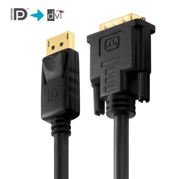PureLink DisplayPort zu DVI Kabel - PureInstall - 1,00m