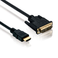 PureLink Anschlusskabel, HDMI Stecker/ DVI-D 18+1 St,...