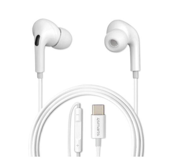 4smarts Aktiver Kopfhörer Melody Digital Basic USB-C mit D/A Wandler weiß