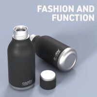 Asobu - Urban - Edelstahl Isolierflasche Schwarz