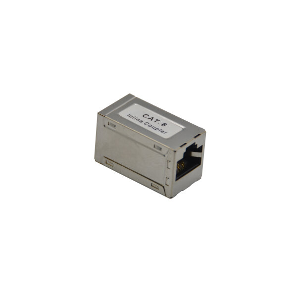 helos CAT 6 Modularkupplung SLIM (RJ45 Verbinder geschirmt)