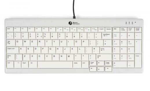 BakkerElkhuizen UltraBoard 960 V2 Compact Standard Keyboard (DE)
