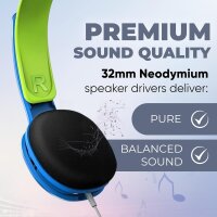 Philips SHK-2000BL/00 blau , Kinderkopfhörer