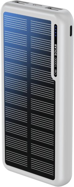 Boompods Obi 10,000mAh Solar Powerbank - White