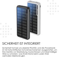 Boompods Obi 10,000mAh Solar Powerbank - White