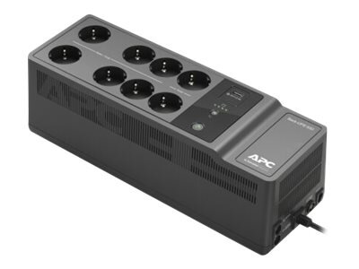 APC Back-UPS BE650G2-GR - USV 8x Schuko, 650VA, 1 USB-Ladegerät, 1 USB-Datenanschluss