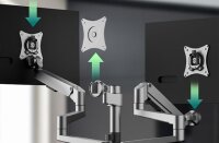 ICY BOX IB-MS525-T, Monitorständer mit...