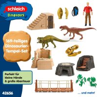 Schleich Dinosaurs      42656 Dino Tempel-Eroberung Mega-Set