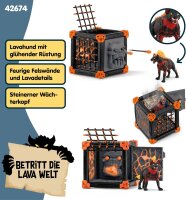 Schleich Eldrador Creatures BattleCave Lavahyäne       42674