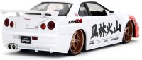 Jada Street Fighter Ryu 1:24 Nissan Skyline GTR     253255071