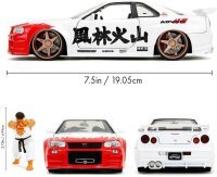 Jada Street Fighter Ryu 1:24 Nissan Skyline GTR     253255071