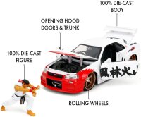 Jada Street Fighter Ryu 1:24 Nissan Skyline GTR     253255071