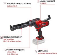 Einhell TE-SG 18/10 Li solo Akku-Kartuschenpistole