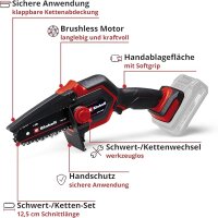 Einhell GE-PS 18/15 Li BL solo Akku-Astkettensäge