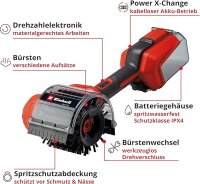 Einhell PICOBELLA 18/90 Akku-Oberflächenbürste
