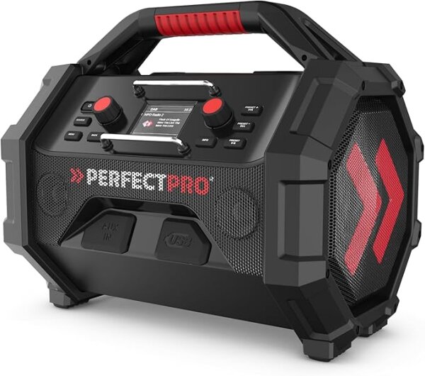 PerfectPro ROCKTAGON 18V Baustellenradio